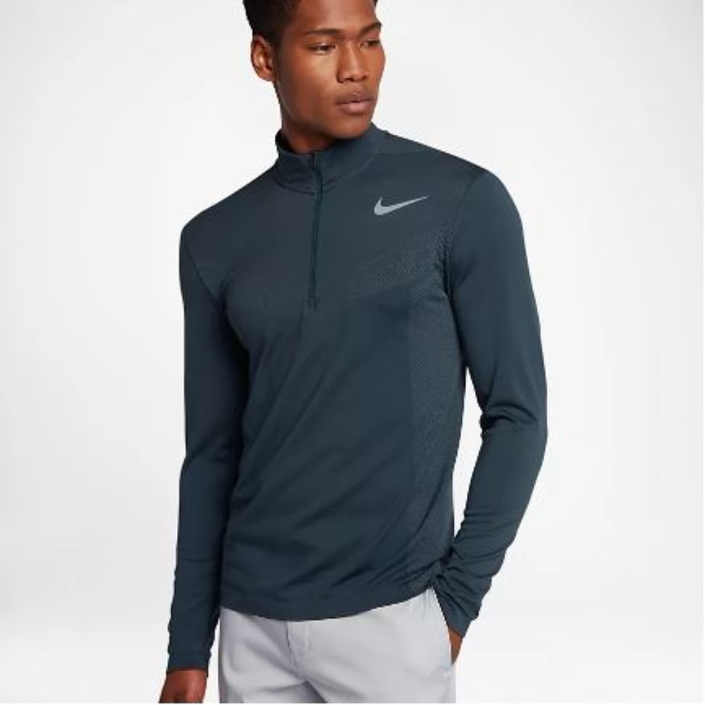 Nike Dry Knit Men's Half-Zip Long Sleeve Golf Top